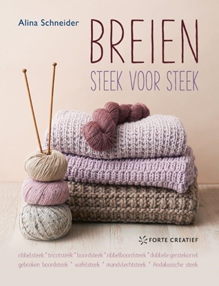 Afbeeldingen van Breien steek voor steek