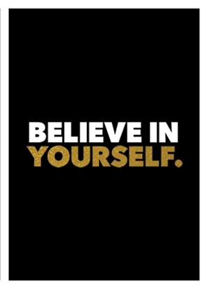 Afbeeldingen van Believe in yourself
