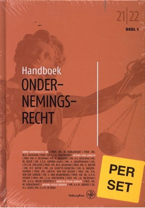 Afbeeldingen van Handboeken voor het Notariaat Handboek Ondernemingsrecht 2021-2022 (set)