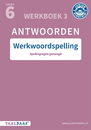 Afbeeldingen van Taalbaas Werkwoordspelling groep 6 antwoordenboek 3