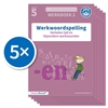 Afbeelding van Taalbaas Werkwoordspelling werkboek 2 groep 5 (Set van 5)
