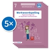 Afbeelding van Taalbaas Werkwoordspelling werkboek 1 groep 7 (Set van 5)