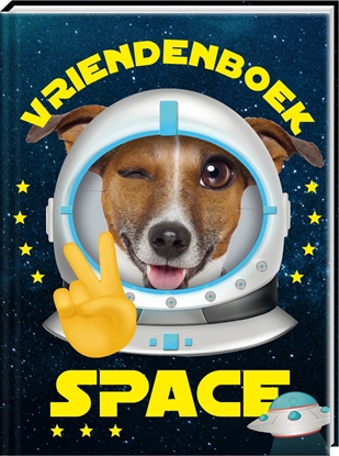 Afbeeldingen van Vriendenboek - Space Dog