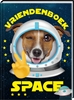 Afbeelding van Vriendenboek - Space Dog