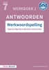 Afbeelding van Taalbaas Werkwoordspelling groep 7 antwoordenboek 1
