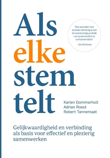 Afbeelding van Als elke stem telt