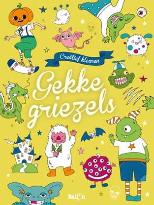 Afbeeldingen van Creatief kleuren Gekke griezels