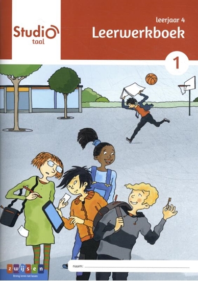 Afbeelding van Studio Taal Leerjaar 4 blok 1 leerwerkboek