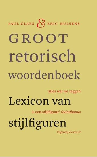 Afbeelding van Groot retorisch woordenboek