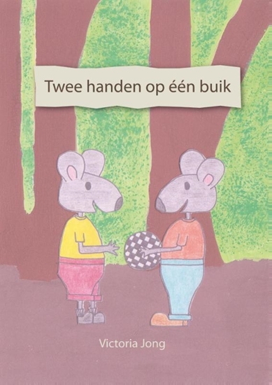 Afbeelding van Twee handen op een buik