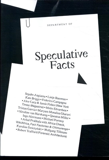 Afbeelding van Speculative Facts