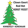Afbeelding van Clown Geert Red Het Kerst Feest
