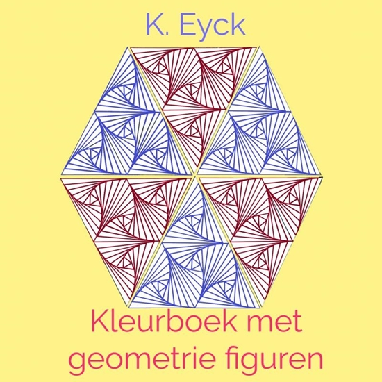 Afbeelding van Kleurboek met geometrie figuren