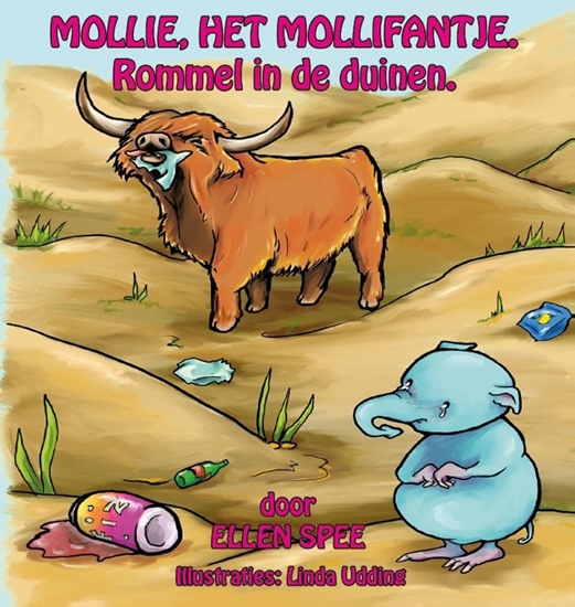 Afbeelding van Mollie, het Mollifantje 2 Rommel in de duinen
