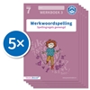 Afbeelding van Taalbaas Werkwoordspelling werkboek 3 groep 7 (Set van 5)