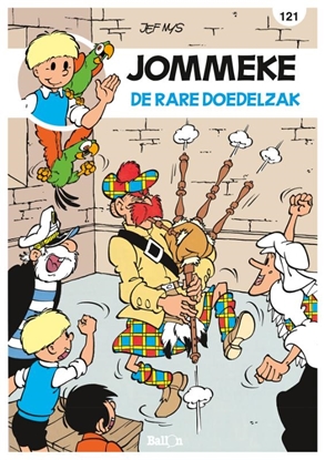 Afbeeldingen van Jommeke strip - nieuwe look De rare doedelzak