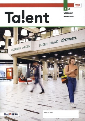Afbeeldingen van Talent MAX 2020 4 vmbo-gt nederlands Leerwerboek A
