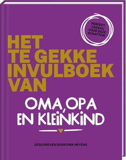 Afbeelding van Het te gekke invulboek van oma, opa en kleinkind