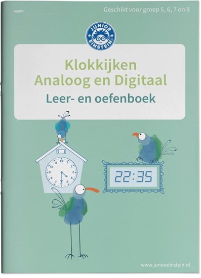 Afbeelding van Deel 3 Klokkijken Analoog en Digitaal gemengd