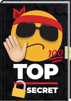 Afbeeldingen van Dagboek met slot - Top secret