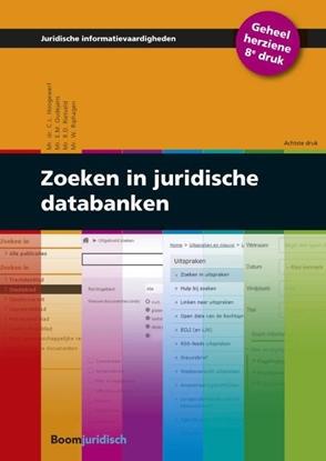 Afbeeldingen van Juridische informatievaardigheden Zoeken in juridische databanken