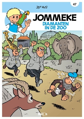 Afbeeldingen van Jommeke strip - nieuwe look Diamanten in de zoo