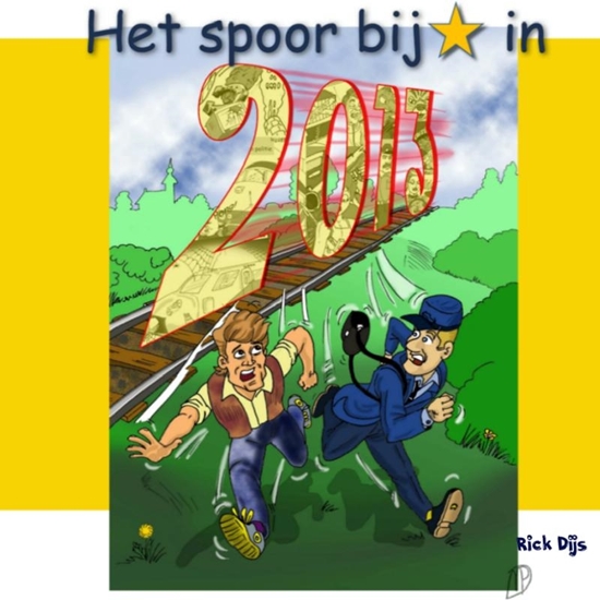 Afbeelding van Het spoor bij ster in 2013 cartoonalbum 2