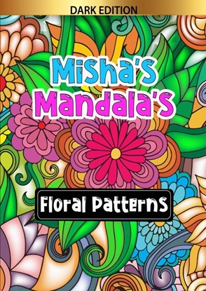 Afbeeldingen van Misha's mandala's: Floral patterns