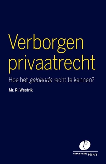 Afbeelding van Verborgen privaatrecht