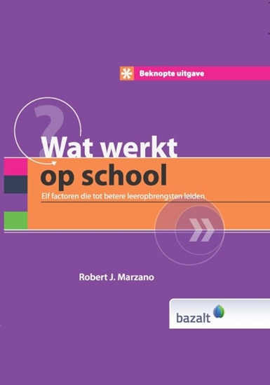 Afbeelding van Beknopte uitgave Wat werkt op school