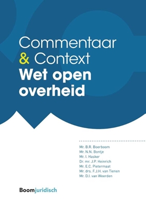 Afbeeldingen van Commentaar & Context Wet open overheid