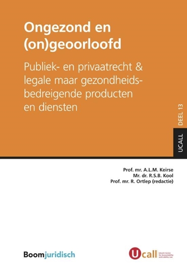 Afbeelding van UCALL Ongezond en (on)geoorloofd