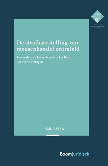 Afbeelding van E.M. Meijers Instituut voor Rechtswetenschappelijk Onderzoek De strafbaarstelling van mensenhandel ontrafeld
