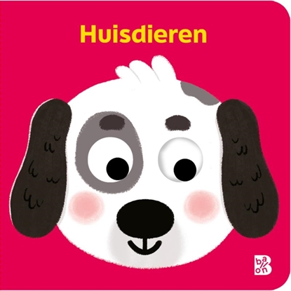 Afbeeldingen van Kartonboek met wiebeloogjes Huisdieren