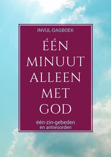 Afbeelding van Boek Cadeau - Bijbels Dagboek: "Eén Minuut met God"