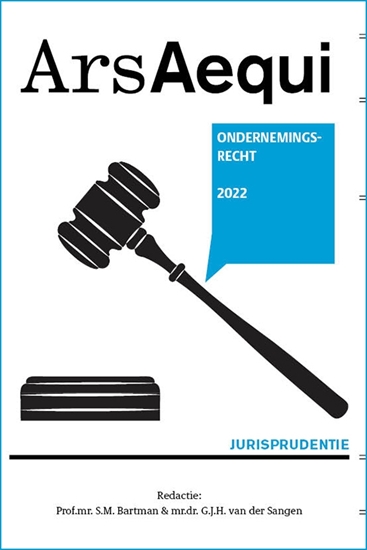Afbeelding van Ars Aequi Jurisprudentie Jurisprudentie Ondernemingsrecht 2022