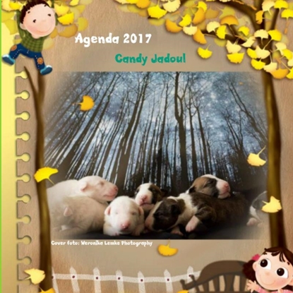 Afbeeldingen van Agenda klein bull terrier friends 2017