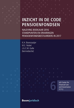 Afbeeldingen van ICFG reeks Inzicht in de Code Pensioenfondsen