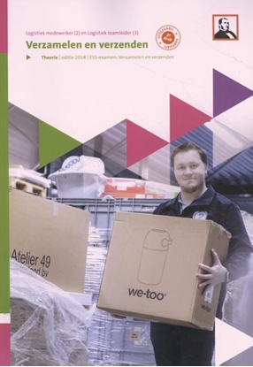 Afbeeldingen van Verzamelen en verzenden logistiek medewerker 2 en logistiek teamleider 3 Theorieboek