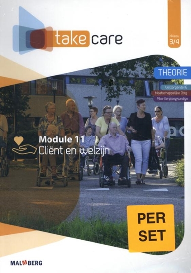 Afbeelding van Take Care (set) Niveau 3 verzorgende IG Theorieboek