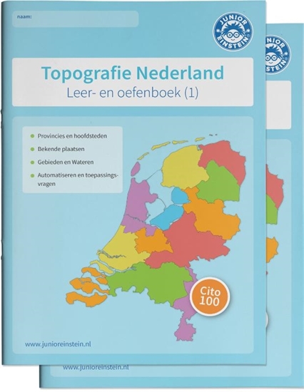 Afbeelding van Topografie Nederland Leer- en oefenboeken Set (1 en 2)
