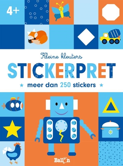 Afbeelding van Kleine Kleuters Stickerpret 4+