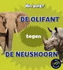 Afbeelding van Wie wint? De olifant tegen de neushoorn