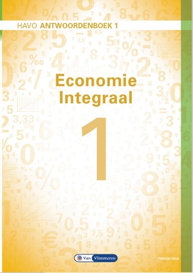 Afbeelding van Economie Integraal havo Antwoordenboek 1