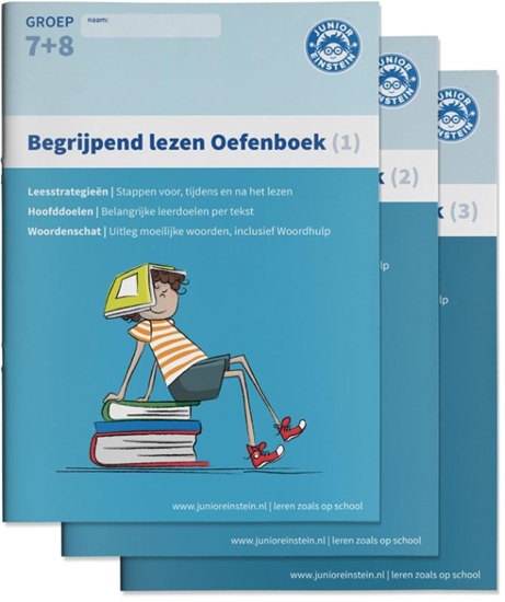 Afbeelding van Begrijpend lezen Oefenboeken 1,2 en 3