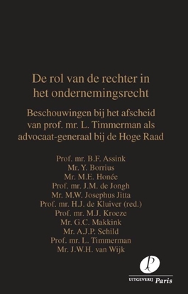 Afbeeldingen van De rol van de rechter in het ondernemingsrecht