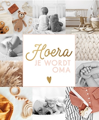 Afbeeldingen van Hoera, je wordt oma