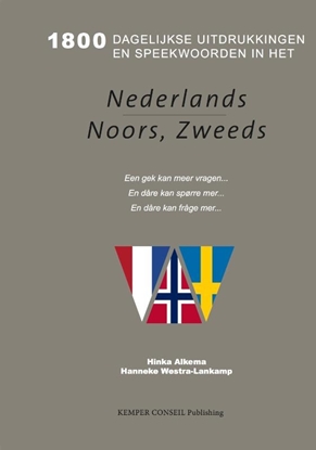 Afbeeldingen van 1800 Dagelijkse uitdrukkingen in het Nederlands Noors Zweeds
