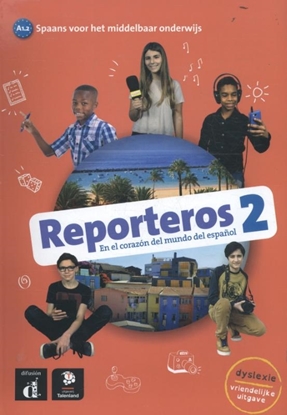 Afbeeldingen van Reporteros Reporteros 2 - Tekstboek - Talenland versie A1.2 Tekstboek