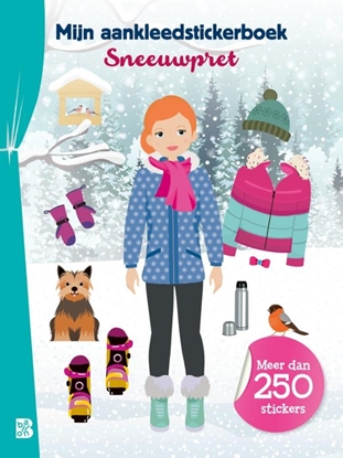Afbeeldingen van Fashionistas Mijn aankleedstickerboek: sneeuwpret